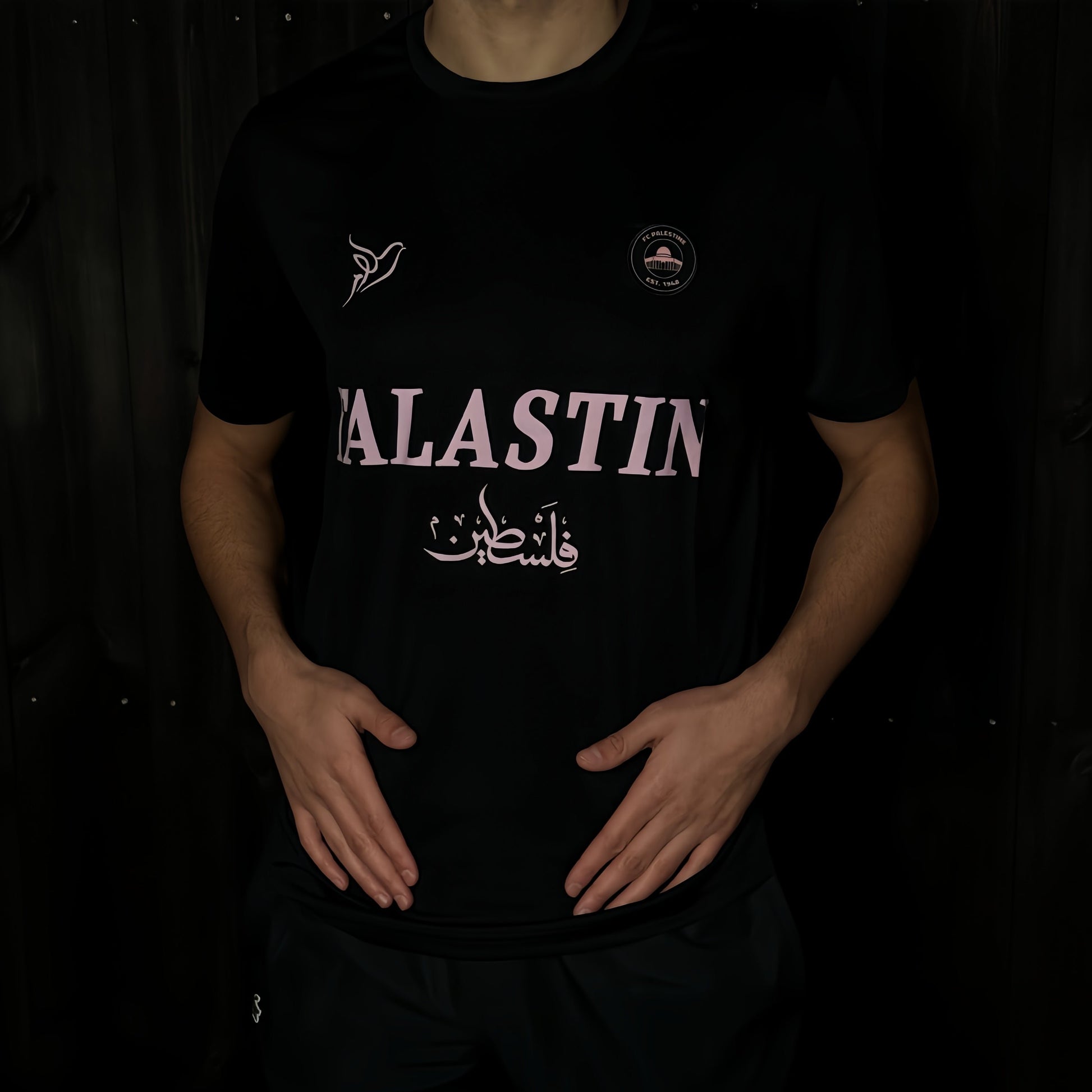 FC Pink Palestine Football Jersey (wide picture)